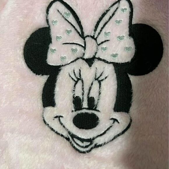 Disney Jumping Beans 12m Minnie Mouse Cozy Pink Sweater - Picture 5 of 6